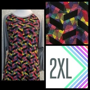 LulaRoe 2XL Randy Shirt